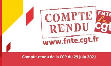 Déclaration liminaire et compte-rendu de  la Commission Centrale de Prévention du 29 juin 2021.