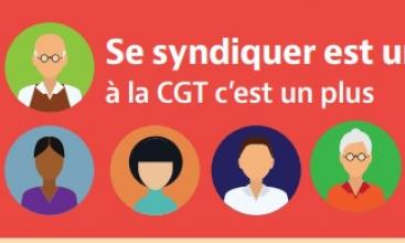 Flyer confédéral : Se syndiquer est un droit à la CGT c’est un plus.