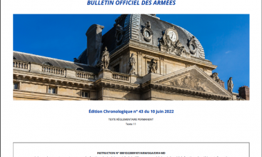 Instruction n°0001D22009107/ARM/SGA/DRH-MD relative au classement en quatre groupes des fonctions des ICD du MinArm au regard de leur IFSE du 20 mai 2022