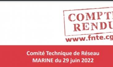 CTR MARINE du 29 juin 2022 DL et CR