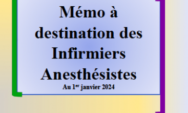 Triptyque des Infirmiers Anesthésistes