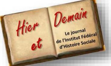 Le journal de l'IFHS - HIER ET DEMAIN - N° 15 - 30 juin 2023.