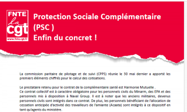 Tract FNTE - Protection Sociale Complémentaire (PSC) Enfin du concret !